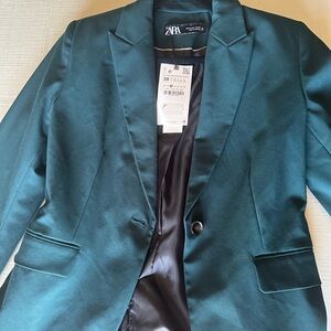 Zara Green Blazer